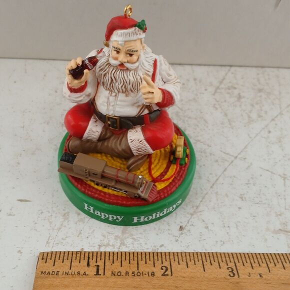 Vintage Coca Cola 1st Edition Trim-a-Tree Collection Set of 6 Christmas Ornament - Picture 6 of 16